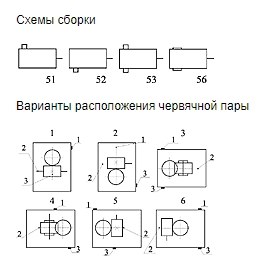 Редуктор одноступенчатый 1Ч